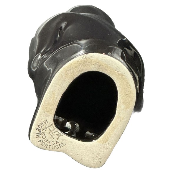 ELR Alcobaca Portugal Hand Painted Ceramic Penguin Figurines Family of Three - Picture 6 of 6